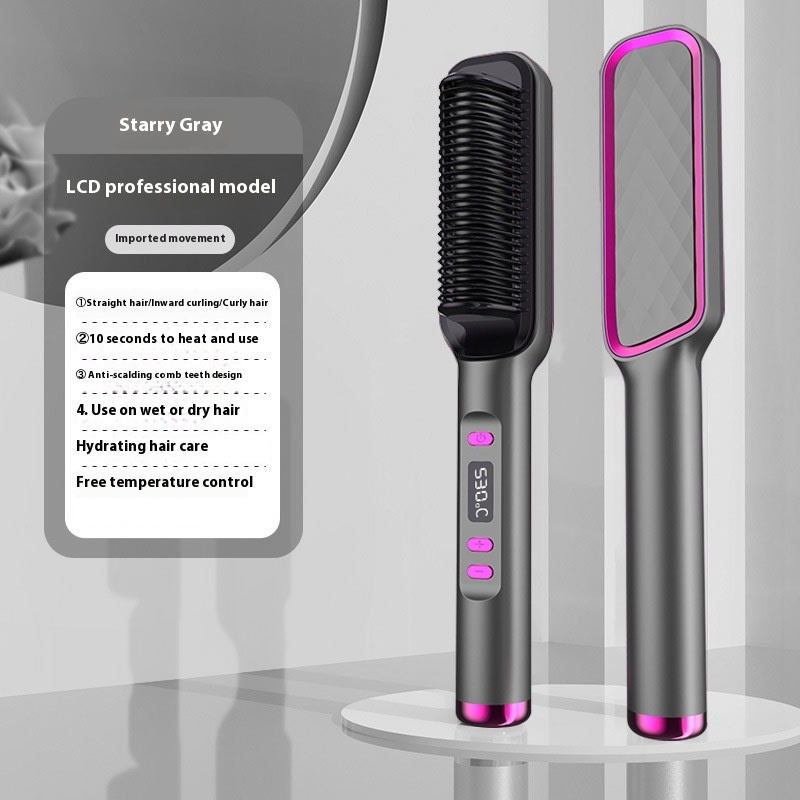 Negative Ion Straight Comb Does Not Hurt Hair Straightener view 5