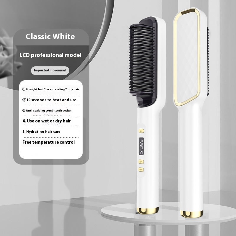Negative Ion Straight Comb Does Not Hurt Hair Straightener view 10