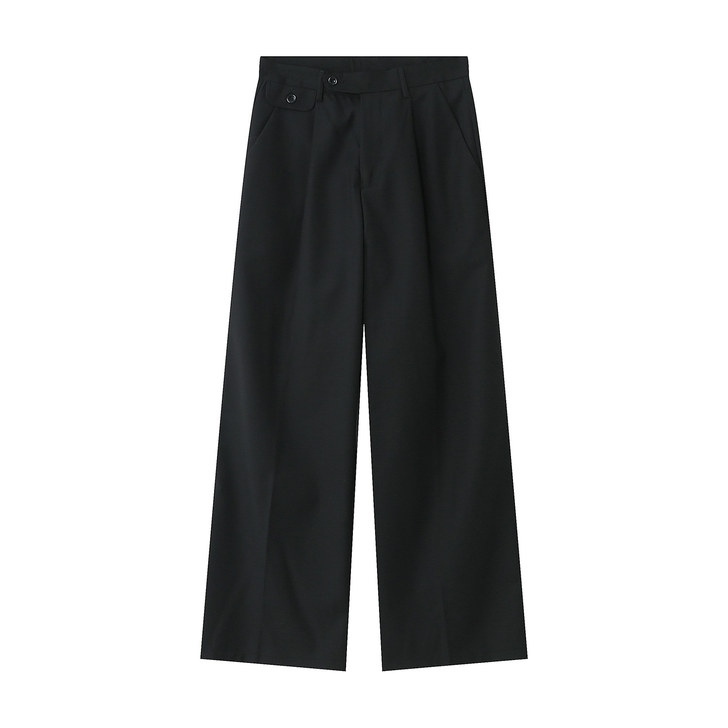 Men's Clothing Casual Suit Pants Straight Retro Simple view 2