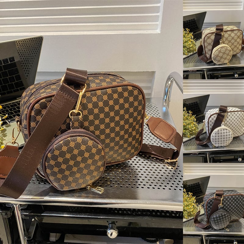 Vintage Pattern Crossbody Bags For Women Shoulder Shell Bag Trend Small Purse And Handbag Luxury Designer Female Square Bag Women's Bag view 10