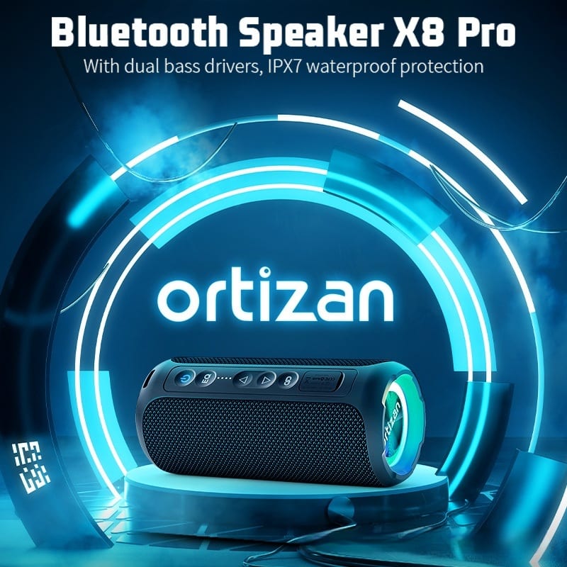 Multi-sound Luminous 40W Wireless Bluetooth Fabric Speaker view 3