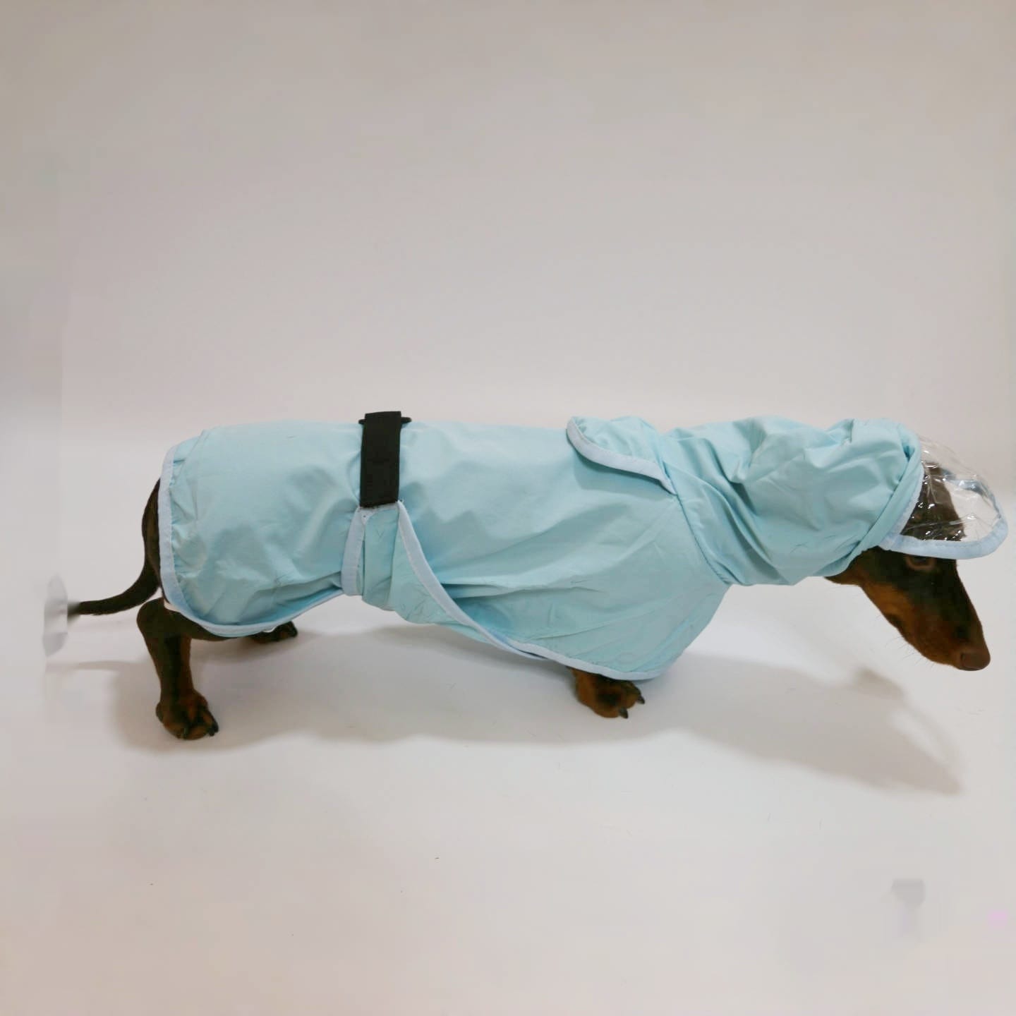 Dog Waterproof Hooded Poncho Raincoat view 4