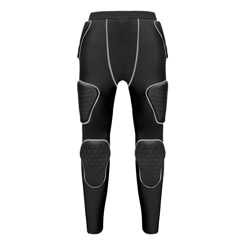 Knee Anti-collision Compression Pants Tight Sports Protective Gear Training Pant view 3