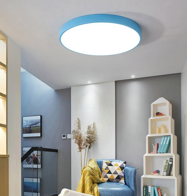 Modern minimalist ceiling light view 7