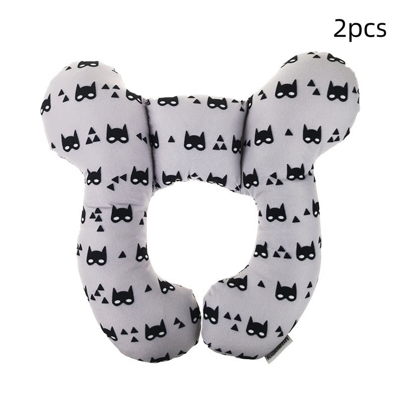 Infant Pillow  Baby Bed  U-Shaped Safety Seat  Neck Guard  Fixed Stereotyped Stroller Pillow view 2