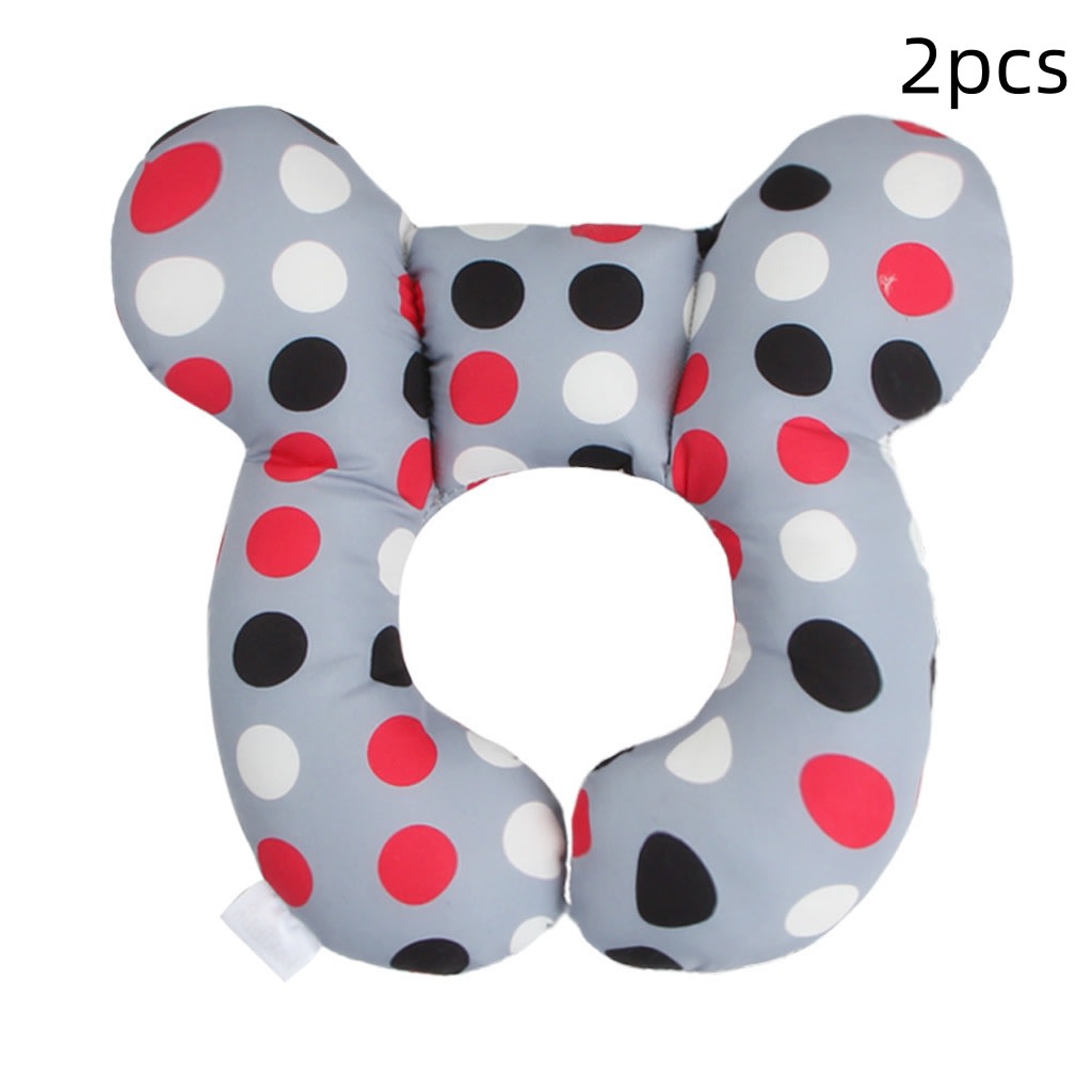 Infant Pillow  Baby Bed  U-Shaped Safety Seat  Neck Guard  Fixed Stereotyped Stroller Pillow view 16