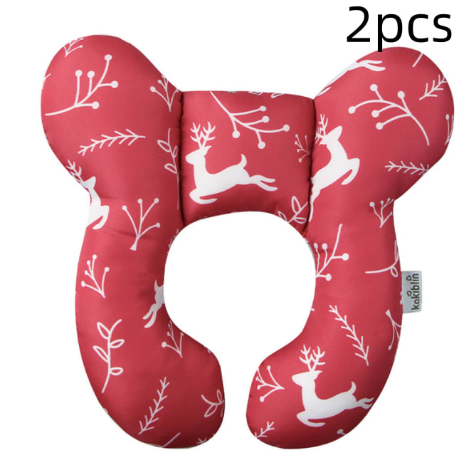 Infant Pillow  Baby Bed  U-Shaped Safety Seat  Neck Guard  Fixed Stereotyped Stroller Pillow view 33
