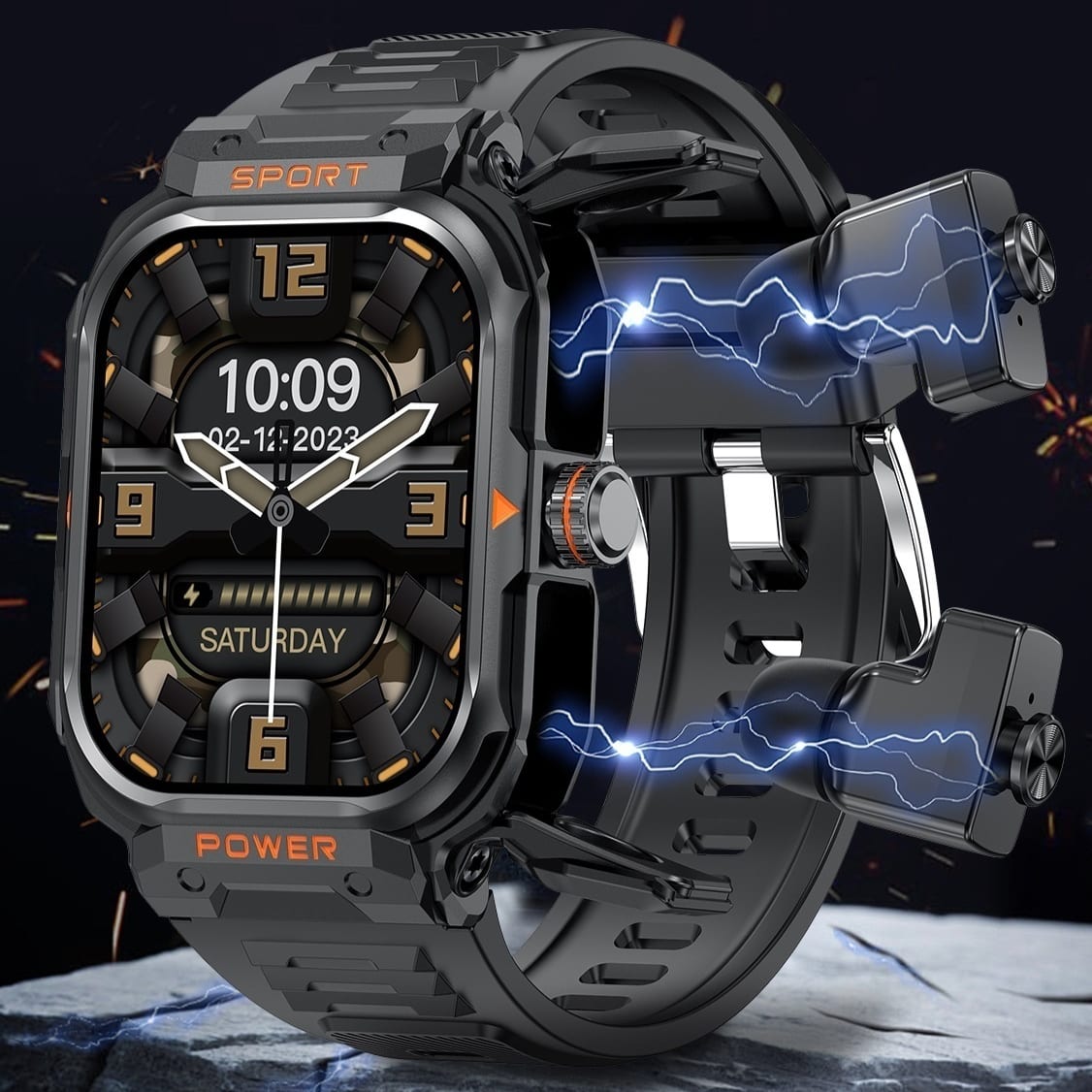 Smart Headset Bluetooth Calling Sports Watch view 4