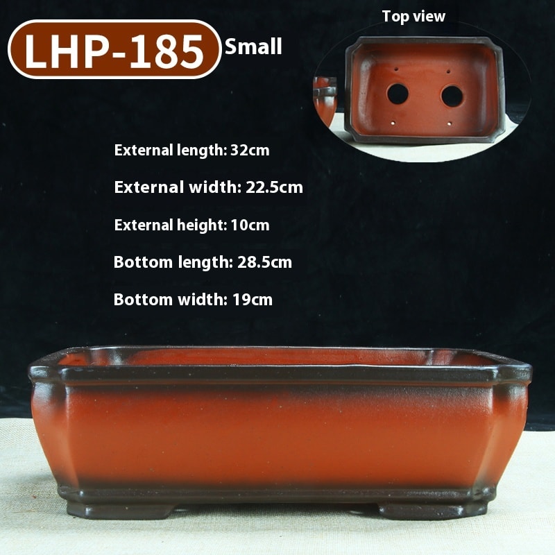 Yixing Purple Sand Flower Pot Extra Large Ceramic Bonsai view 8