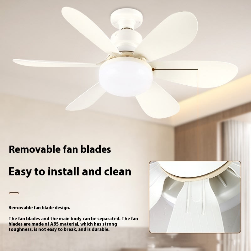 E27 Base LED Ceiling Fan Light With Remote Control 3 Color Lights Dimmable Lamp For Living Room Home Decor