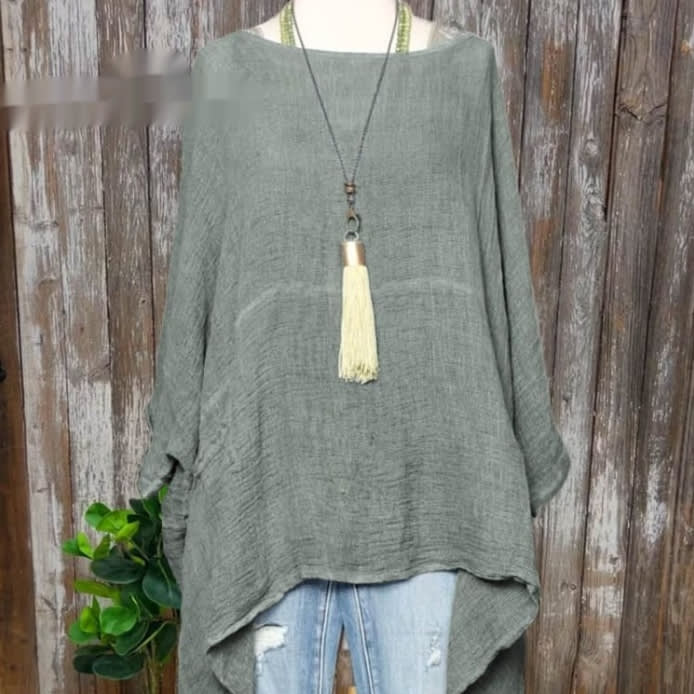 New Casual Long Sleeve Loose Printed Women's T-shirt view 17