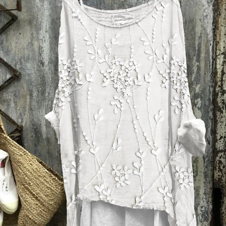 New Casual Long Sleeve Loose Printed Women's T-shirt view 15
