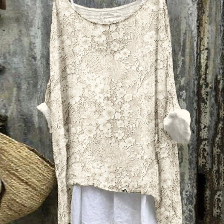 New Casual Long Sleeve Loose Printed Women's T-shirt view 16