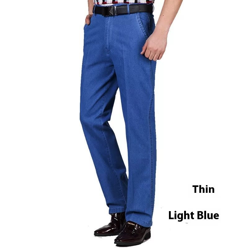 Men's Jeans High Waist Loose Casual Denim Trousers Denim Trousers view 6