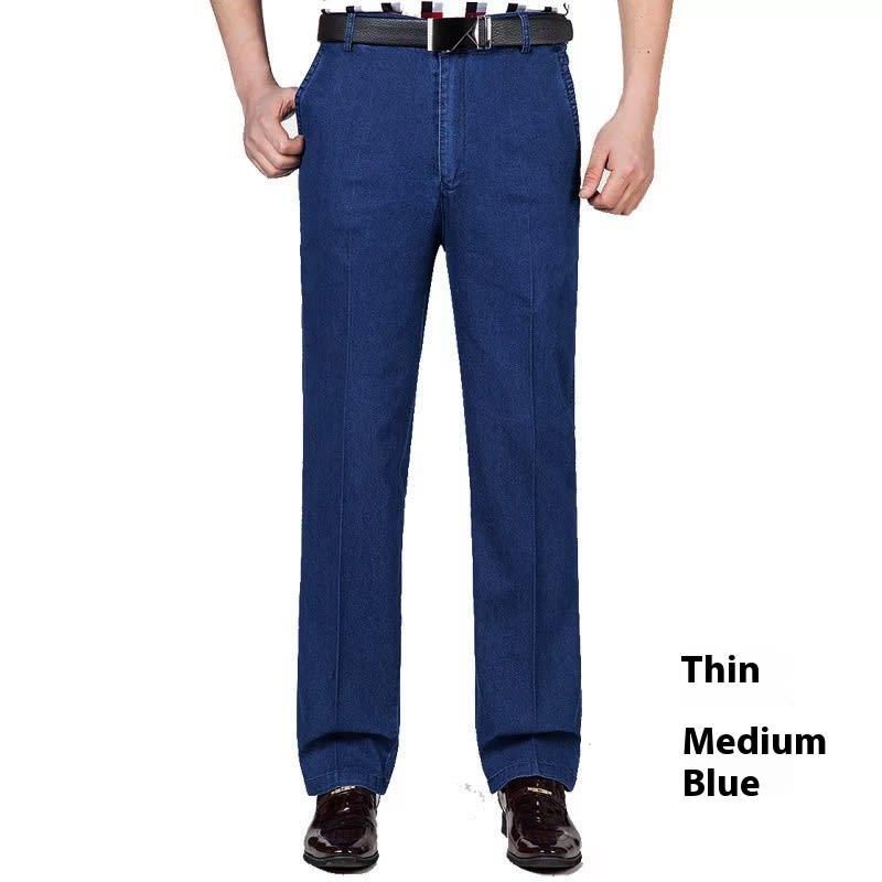 Men's Jeans High Waist Loose Casual Denim Trousers Denim Trousers view 7