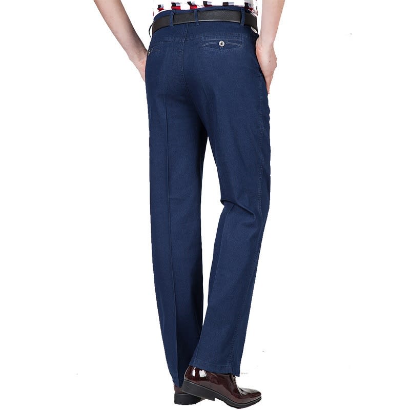 Men's Jeans High Waist Loose Casual Denim Trousers Denim Trousers view 9