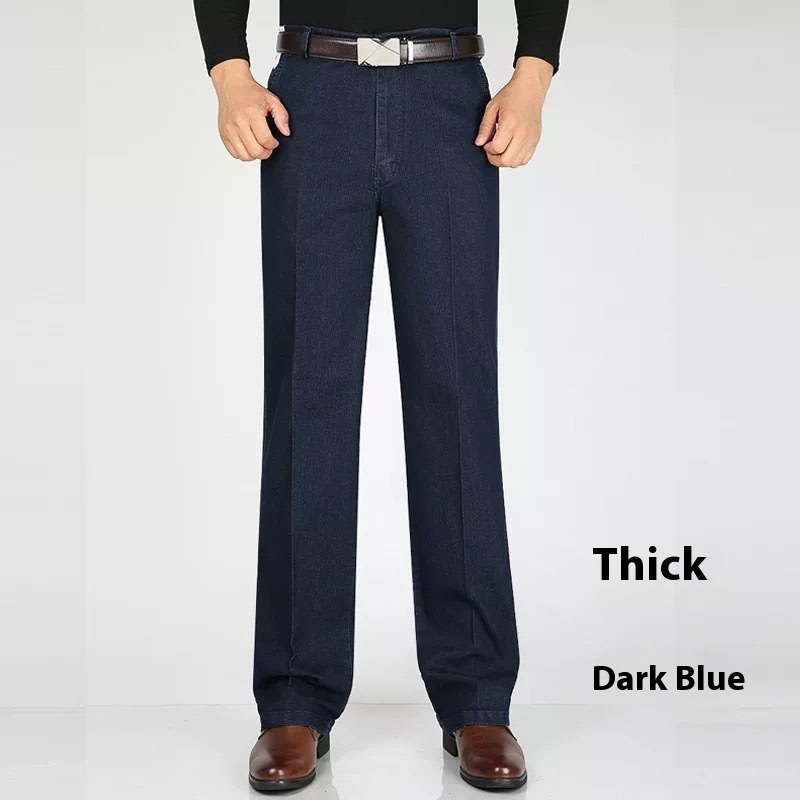Men's Jeans High Waist Loose Casual Denim Trousers Denim Trousers view 3
