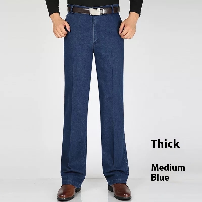 Men's Jeans High Waist Loose Casual Denim Trousers Denim Trousers view 2