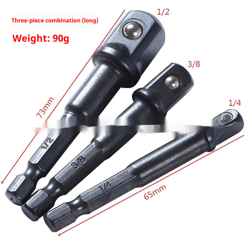 Hexagonal Handle To Square Head Socket Extension view 5