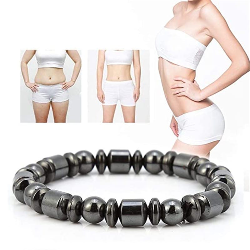 Weight Loss Magnet Bracelets For Women Men Pentagram Stone Magnetic Therapy Bracelets Pain Relief Slimming Health Jewelry view 5