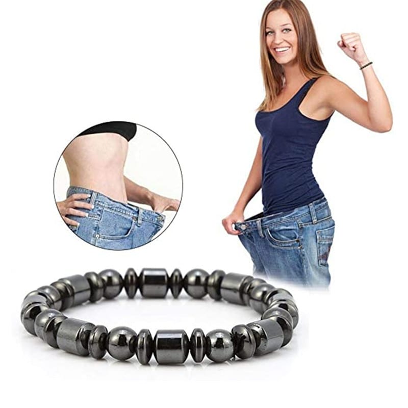 Weight Loss Magnet Bracelets For Women Men Pentagram Stone Magnetic Therapy Bracelets Pain Relief Slimming Health Jewelry view 7