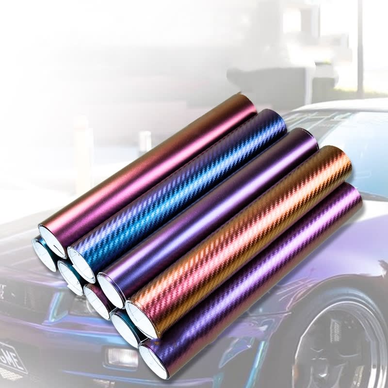 Chameleon Carbon Fiber Car Film view 3
