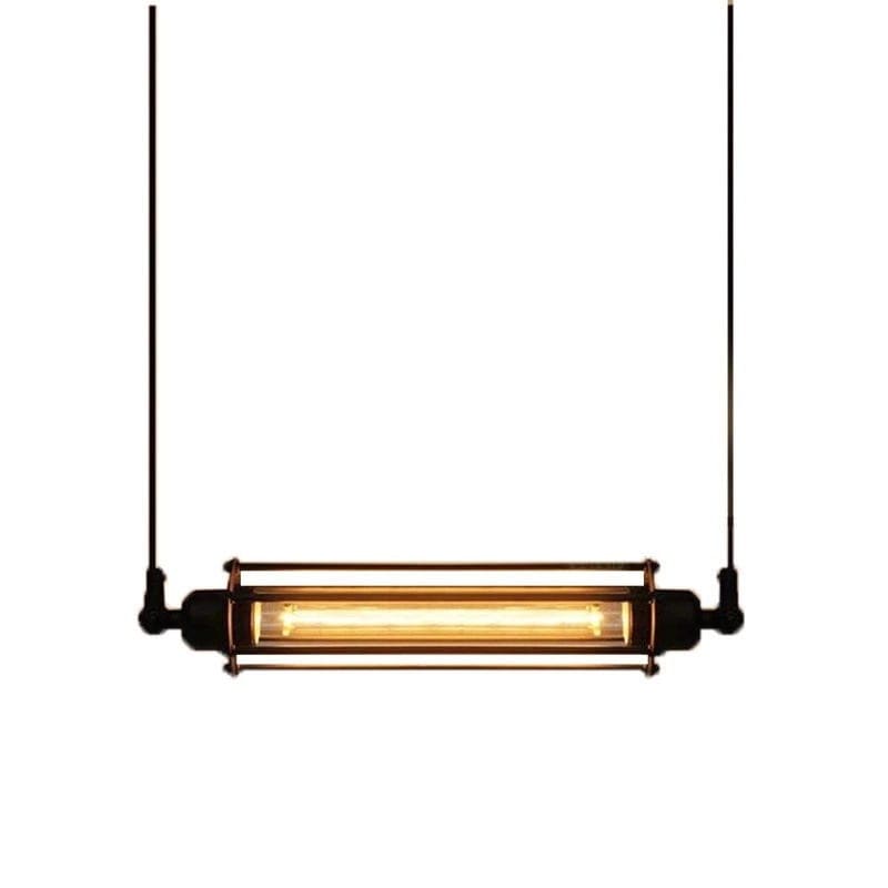 Restaurant Bar Counter Cafe Retro Nostalgic Iron Small Iron Cage Chandelier view 2