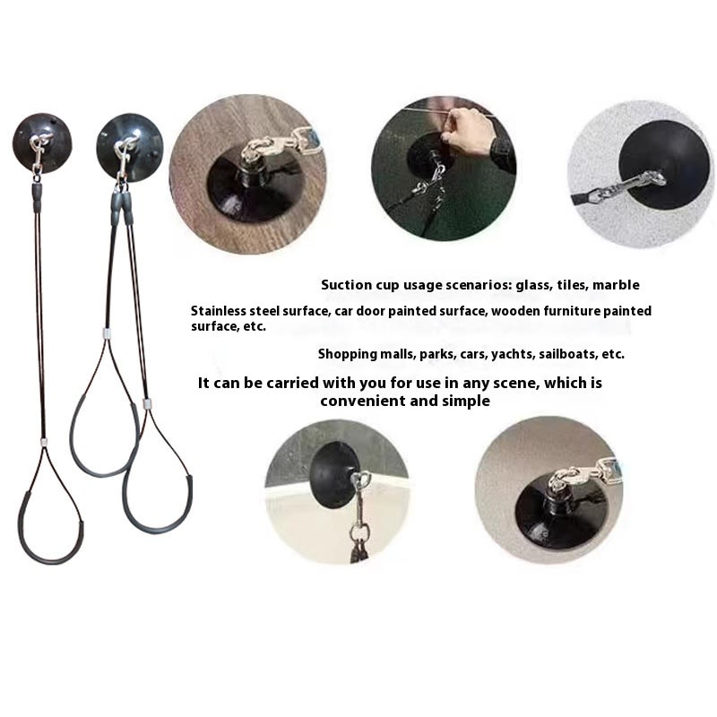 Pet Bath Fixed Rope Steel Wire Beauty Rope Sucker view 7