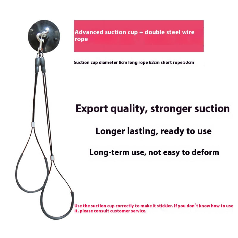 Pet Bath Fixed Rope Steel Wire Beauty Rope Sucker view 3