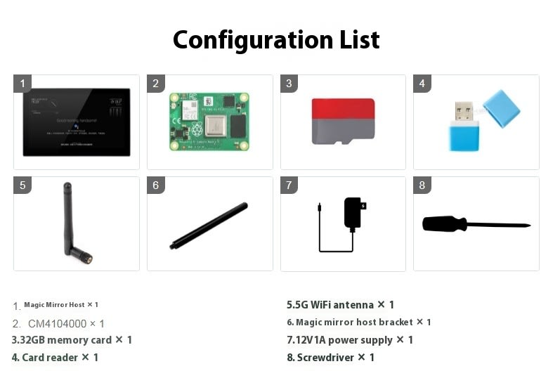 133 Integrated Computer Voice Assistant CM4 Main Control Touch Display view 3