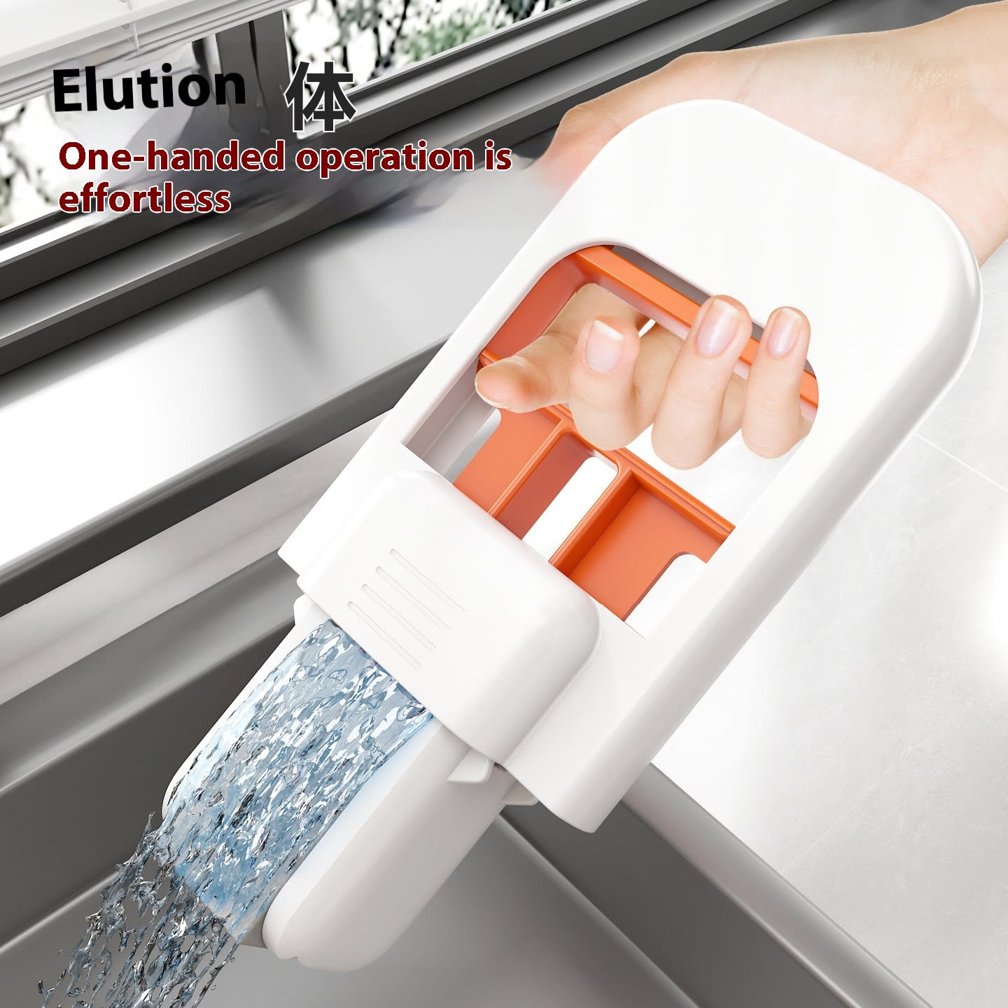 Handheld Mini Foldable Desktop Mop Small Cotton Mops Sponge Cleaning Tool For Bathroom Kitchen Desktop Glass Living Room Car view 11