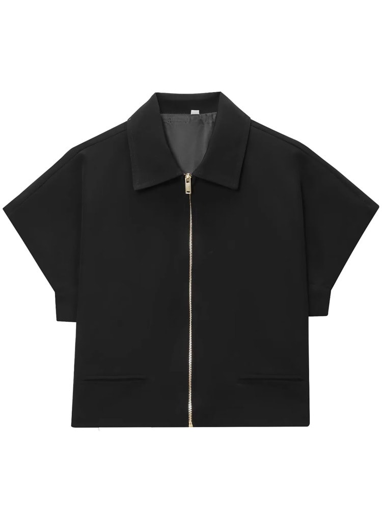 European And American Coat Short Jacket Women's Autumn view 2