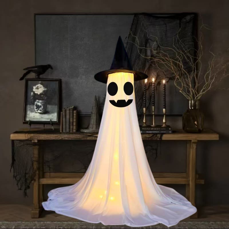 Halloween Decor Spooky Ghost Yard Stake With Stake Weatherproof Porch Garden Decorations For Front Yard Haunted House Props view 5