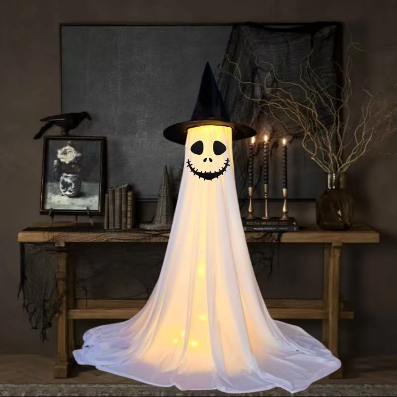 Halloween Decor Spooky Ghost Yard Stake With Stake Weatherproof Porch Garden Decorations For Front Yard Haunted House Props view 8