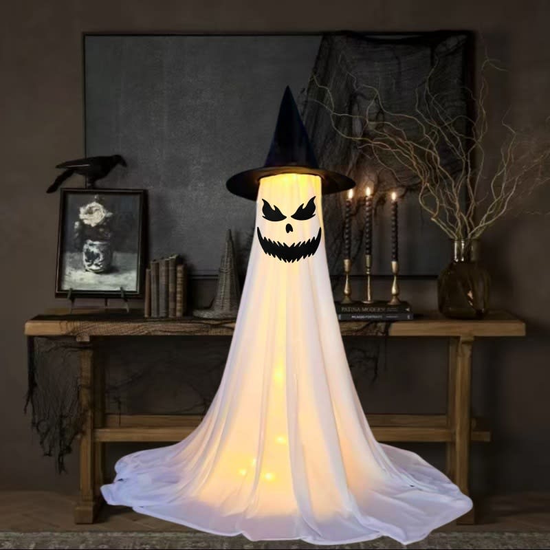 Halloween Decor Spooky Ghost Yard Stake With Stake Weatherproof Porch Garden Decorations For Front Yard Haunted House Props view 3