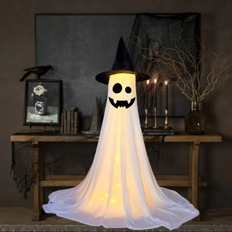 Halloween Decor Spooky Ghost Yard Stake With Stake Weatherproof Porch Garden Decorations For Front Yard Haunted House Props view 16