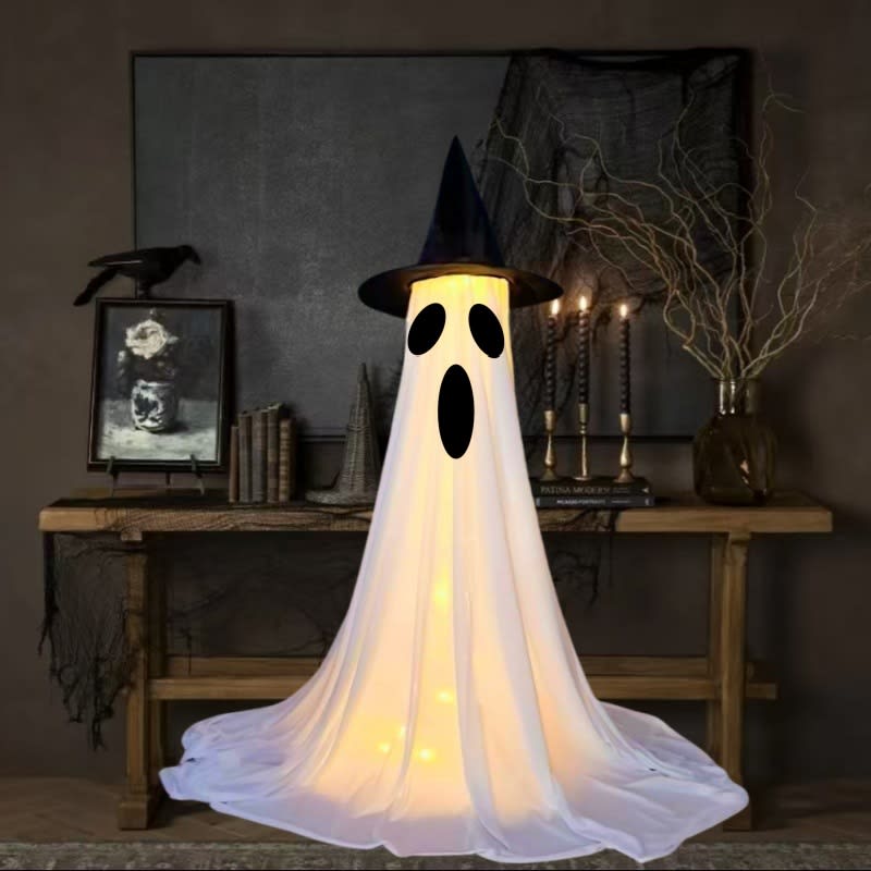 Halloween Decor Spooky Ghost Yard Stake With Stake Weatherproof Porch Garden Decorations For Front Yard Haunted House Props view 7
