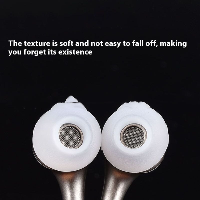 Universal In-ear Earphone Protective Cover Silicone Earplugs view 2