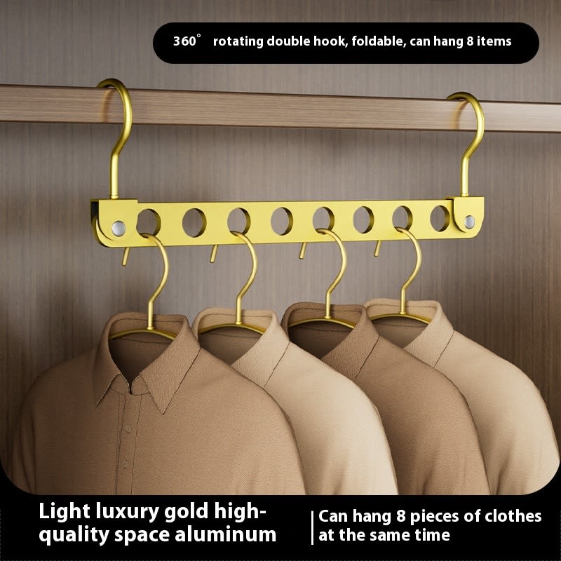 Clothes Special Multi-functional Light Luxury Folding Thickening Storage Rack view 8