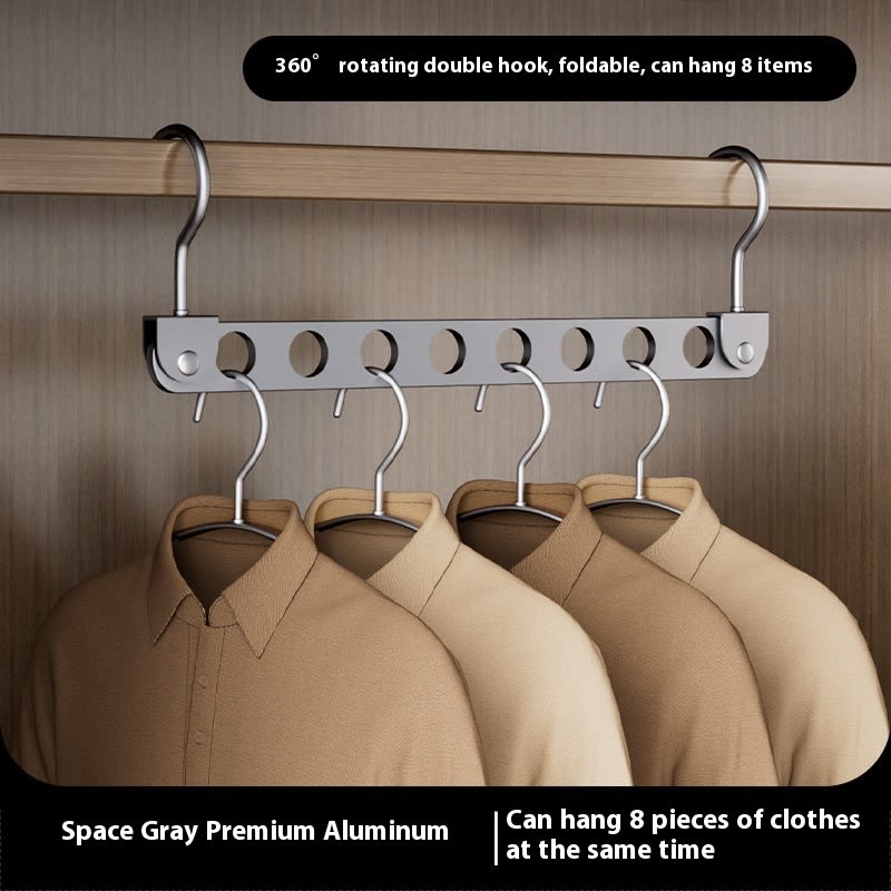 Clothes Special Multi-functional Light Luxury Folding Thickening Storage Rack view 6