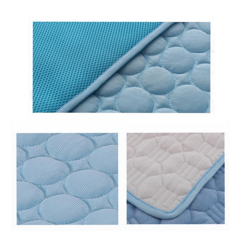 Pet Dog Cat Ice Silk Cold Nest Pad For Cooling In Summer view 10