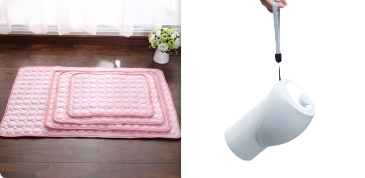 Pet Dog Cat Ice Silk Cold Nest Pad For Cooling In Summer view 2