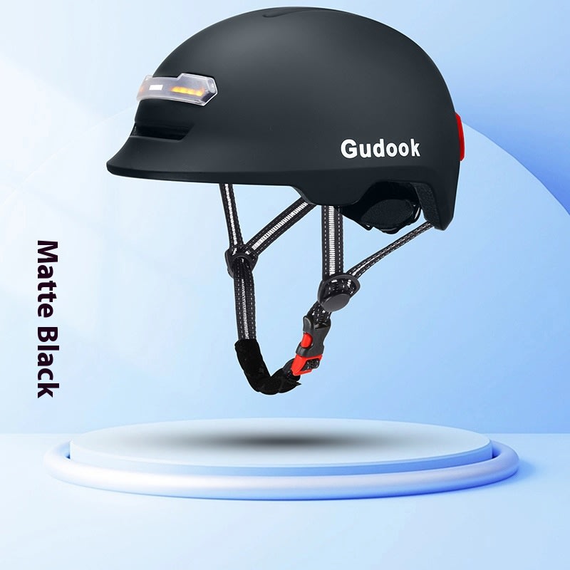Front And Rear With Steering Kill Car Lights Voice Button Dual Control Smart Helmet Basket Teeth Answer Call Music Navigation view 8
