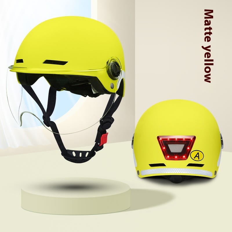 Voice Smart Bluetooth Accessible Phone Warning Light Helmet view 2