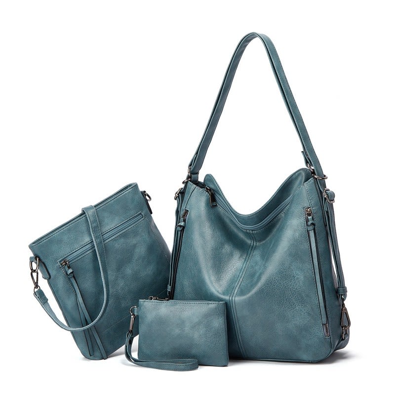 Special-interest Design New Women's Bag Retro Fashion Three-piece Set view 1