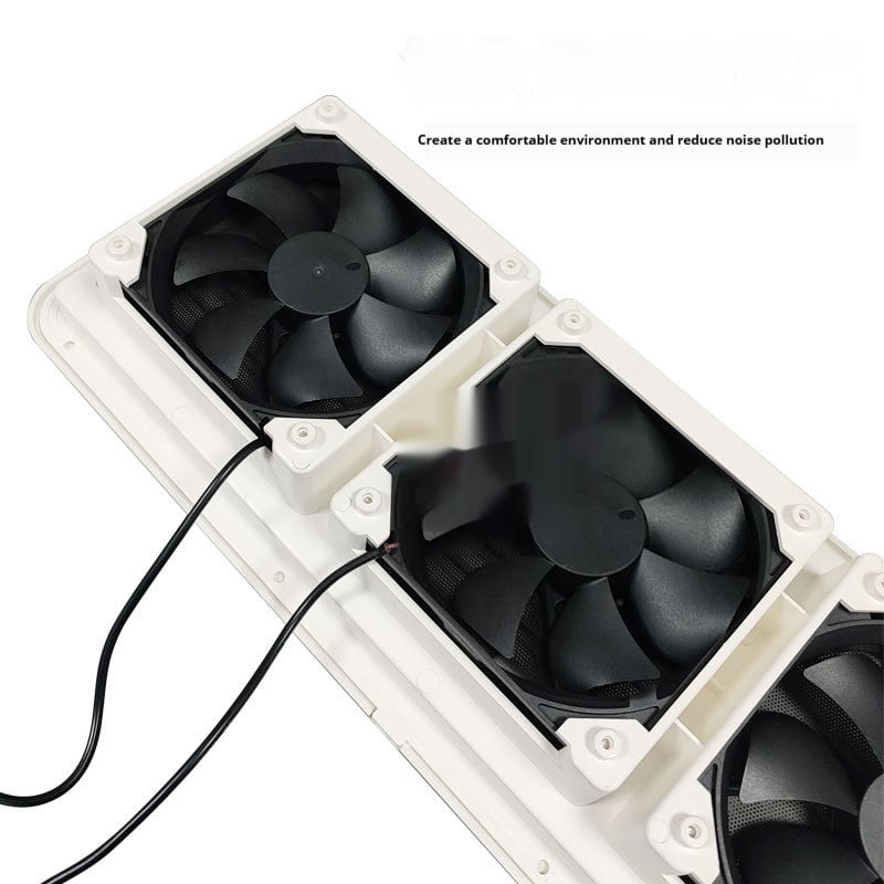Refrigerator Ventilating Fan Cooling Vent Louver view 7