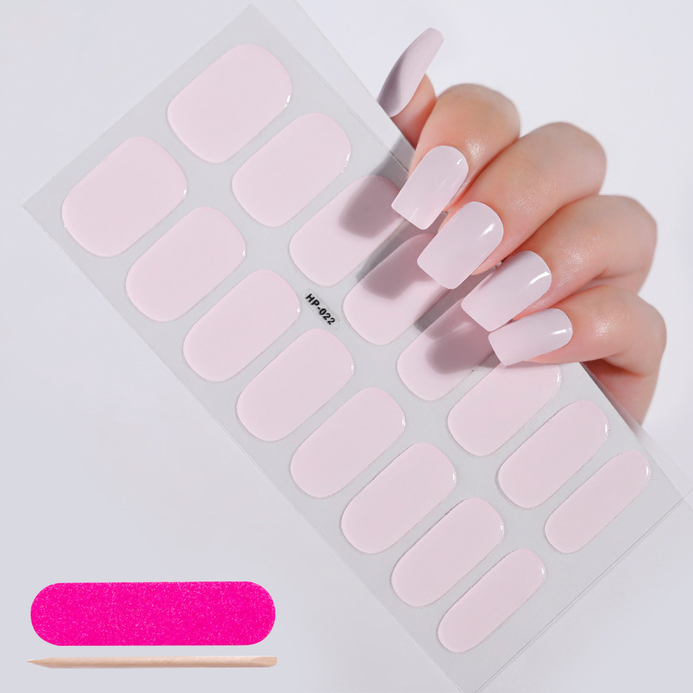 Waterproof And Durable Second Generation Semi-cured UV Nail Beauty Stickers view 6