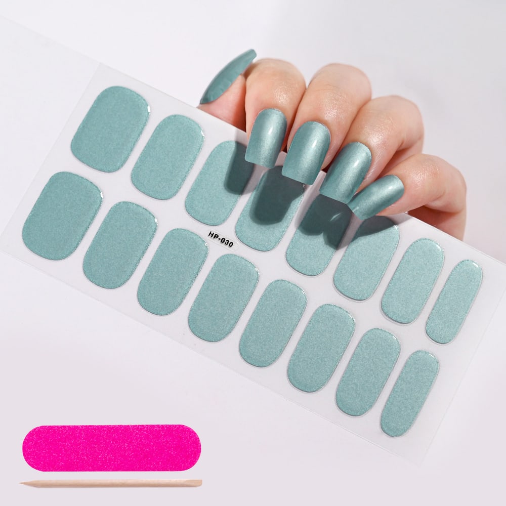 Waterproof And Durable Second Generation Semi-cured UV Nail Beauty Stickers view 27