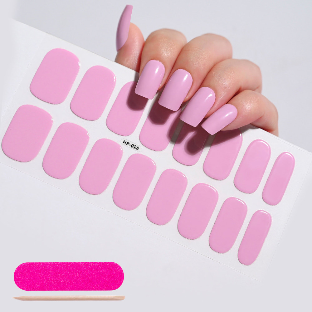 Waterproof And Durable Second Generation Semi-cured UV Nail Beauty Stickers view 52