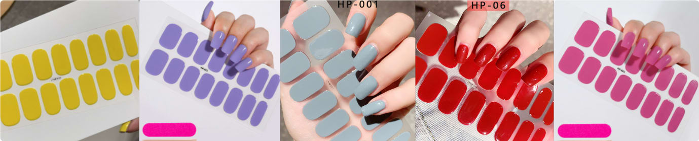 Waterproof And Durable Second Generation Semi-cured UV Nail Beauty Stickers view 28